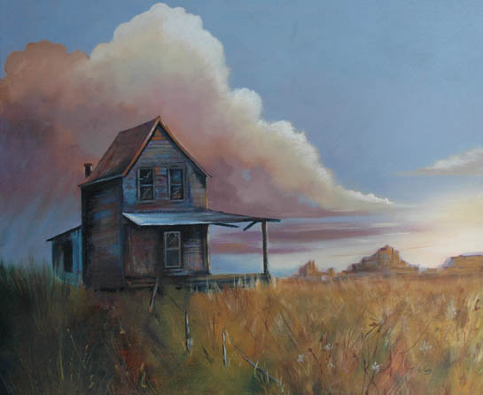 Acrylic & Oil painting by Terry Mellway