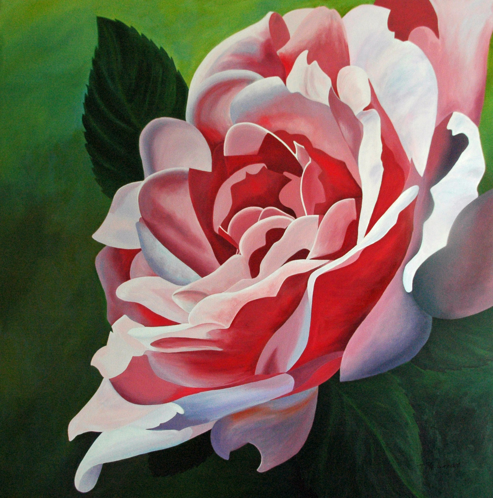 Acrylic & Oil painting by Terry Mellway