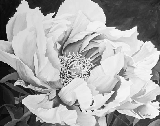 Acrylic & Oil painting by Terry Mellway