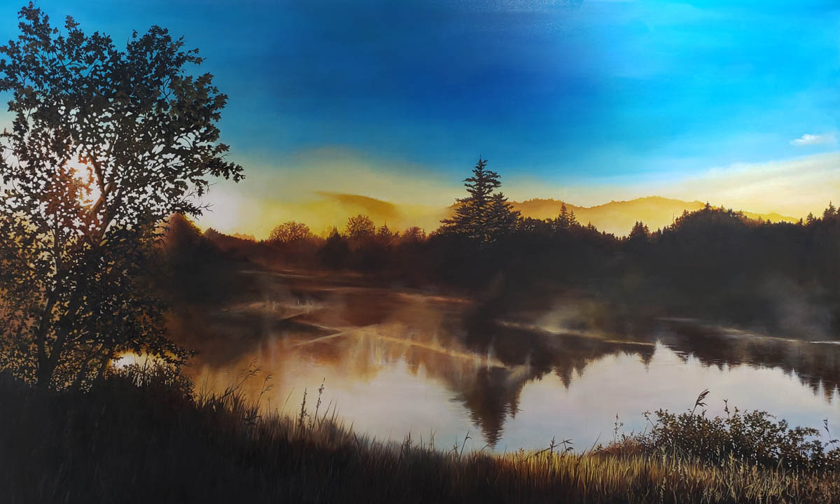 My Forest Home — Acrylic & Oil painting by Terry Mellway