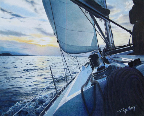 Featured artwork by Terry Mellway