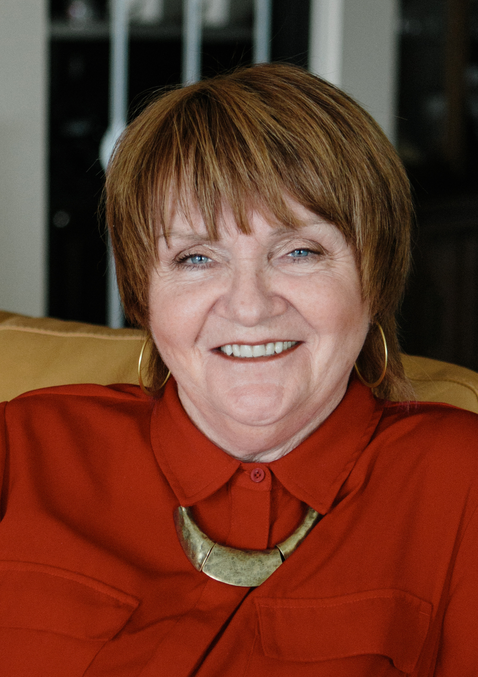 Terry Mellway in her studio